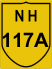 National Highway 117A (NH117A) Map
